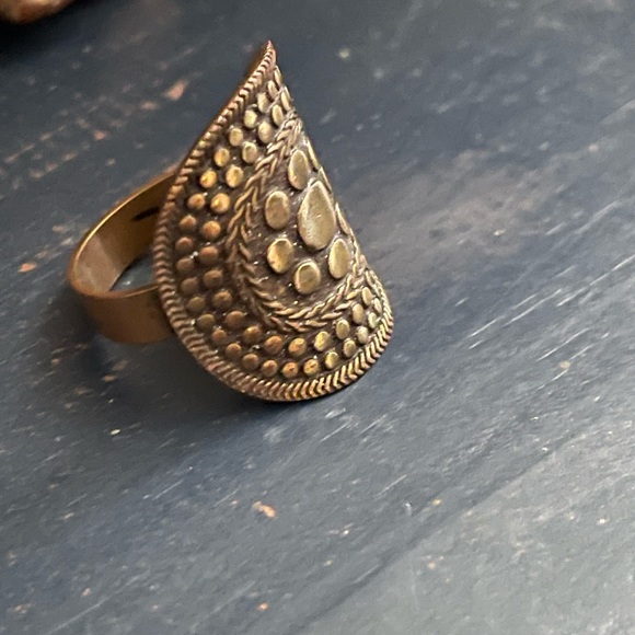 Vintage American Indian Spiritual Symbol Ring - Picture 1 of 3
